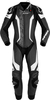 Spidi Laser Pro,  leather suit 1pcs. perforated,  color: Black/White,  size: 46