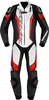 Spidi Laser Pro,  leather suit 1pcs. perforated,  color: Black/White/Red,  size: 46