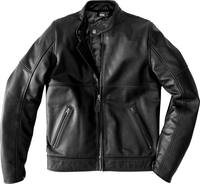 Spidi Mack,  leather jacket,  color: Black,  size: 52