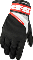 Spidi Neo-S,  gloves,  color: Black/Red,  size: L