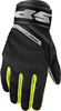 Spidi Neo-S,  gloves women,  color: Black/Neon-Yellow,  size: L