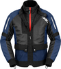 Spidi Net,  textile jacket H2Out,  color: Black/Blue,  size: XL