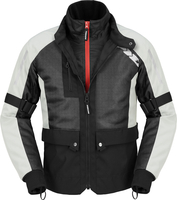Spidi Net,  textile jacket H2Out,  color: Black/White,  size: XXL