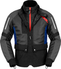 Spidi Net,  textile jacket H2Out,  color: Dark Grey/Black/Blue/Red,  size: XXL