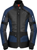 Spidi Net,  textile jacket H2Out women,  color: Black/Dark Blue,  size: XS