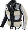 Spidi Netforce,  textile jacket H2Out,  color: Black/Beige,  size: L