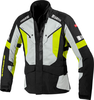 Spidi Outlander,  textile jacket H2Out,  color: Light Grey/Black/Neon Yellow,  size: XXL