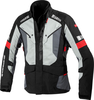 Spidi Outlander,  textile jacket H2Out,  color: Light Grey/Black/Red,  size: 4XL