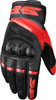Spidi Power Carbon,  gloves,  color: Black/Red,  size: XL