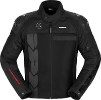 Spidi Progressive Net,  textile jacket,  color: Black,  size: 3XL