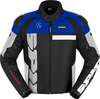 Spidi Progressive Net,  textile jacket,  color: Black/White/Blue,  size: S