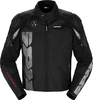 Spidi Progressive Tex,  textile jacket,  color: Black/Grey,  size: XL