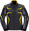 Spidi Race-Evo,  textile jacket H2Out,  color: Black/Grey/Neon-Yellow,  size: 3XL