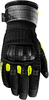 Spidi Rainwarrior,  gloves,  color: Black/Neon-Yellow,  size: XXL