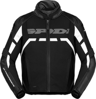 Spidi Rapid,  textile/leather jacket H2Out,  color: Black/White,  size: L