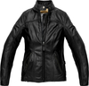 Spidi Rock,  leather jacket women,  color: Black,  size: 42
