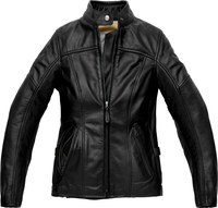 Spidi Rock,  leather jacket women,  color: Black,  size: 42