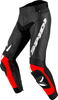 Spidi RR Pro 2,  leather pants,  color: Black/White,  size: Short 46