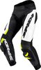 Spidi RR Pro Warrior,  leather pants,  color: Black/Neon-Yellow,  size: 56