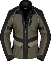 Spidi RW,  textile jacket H2Out women,  color: Green/Black,  size: XL