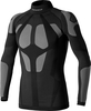 Spidi Seamless,  functional shirt longsleeve,  color: Black/Grey,  size: L/XL