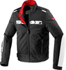 Spidi Solar Tex,  textile jacket,  color: Black/Neon-Yellow,  size: 3XL