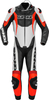 Spidi Sport Warrior Pro,  leather suit 1pcs perforated,  color: Black/Red,  size: 48