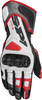 Spidi STR-6,  gloves,  color: Black/White/Red,  size: XL