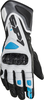 Spidi STR-6,  gloves women,  color: Black/White/Light Blue,  size: XL