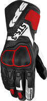 Spidi STS-3,  gloves,  color: Black/White/Red,  size: M