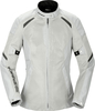 Spidi Tek Net,  textile jacket women,  color: Light Grey,  size: XL