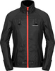Spidi Thermo Rain Chest X101,  textile jacket H2Out women,  color: Black/Red,  size: S