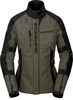 Spidi Tour Evo 2,  textile jacket H2Out women,  color: Black/Olive,  size: XL