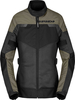 Spidi Tour Net,  textile jacket women,  color: Black/Olive,  size: XXL