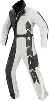 Spidi Touring,  rain suit,  color: Trasparent/Black,  size: XXL