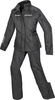 Spidi Touring,  Rain suit 2pcs. women,  color: Black,  size: XS