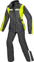 Spidi Touring,  Rain suit 2pcs. women,  color: Black/Neon-Yellow,  size: XL