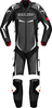 Spidi Track Wind Pro,  leather suit 1pcs.,  color: Black/White,  size: 54