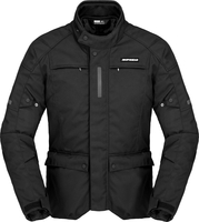 Spidi Traveler 3 Dark Edition,  textile jacket H2Out,  color: Black,  size: XL