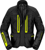 Spidi Traveler 3 Evo,  textile jacket H2Out,  color: Black/Neon-Yellow,  size: 3XL