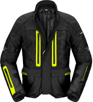 Spidi Traveler 3 Evo,  textile jacket H2Out,  color: Black/Neon-Yellow,  size: 4XL