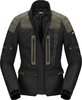 Spidi Traveler 3 Evo,  textile jacket H2Out women,  color: Black/Olive,  size: XXL