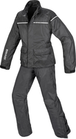 Spidi Urban,  Rain suit 2pcs.,  color: Black,  size: L