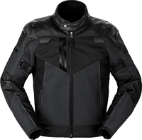 Spidi Vent Pro,  leather/textile jacket H2Out,  color: Black,  size: 46