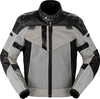 Spidi Vent Pro,  leather/textile jacket H2Out,  color: Light Grey/Black,  size: 48