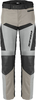 Spidi Vent Pro,  leather/textile pants H2Out,  color: Black/Light Grey,  size: 46