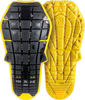Spidi Warrior Evo Z147,  back protector insert,  color: Black/Yellow,  size: One Size