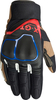 Spidi X-GT,  gloves,  color: Black/Brown/Red/Blue,  size: S