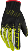 Spidi X-Knit,  gloves,  color: Black/Neon-Yellow,  size: XXL
