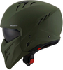 Suomy Armor Plain,  modular helmet,  color: Matt-Dark Green,  size: XS